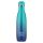 Bidon Coolpack ze stali nierdzewnej, Ombre Granatowy/Zielony, 500ml